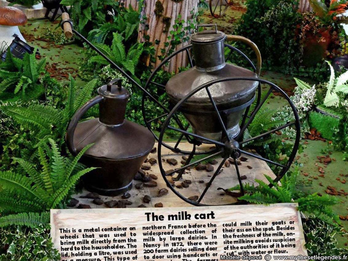 Exhibition The Enchanted Forest (56) Milk cart